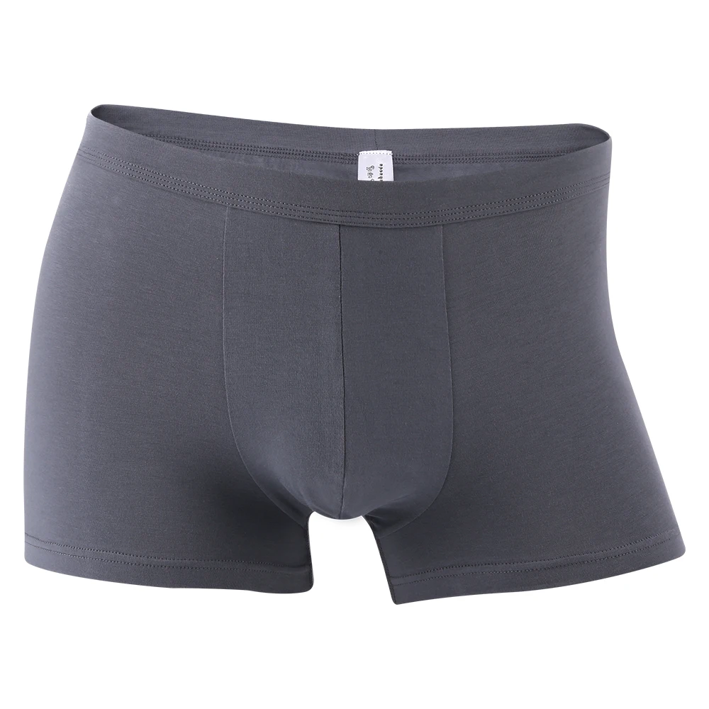

Haodahaoda Male Panties Cotton Men's Underwear Boxers Breathable Man Boxer Solid Underpants Comfortable Brand Shorts