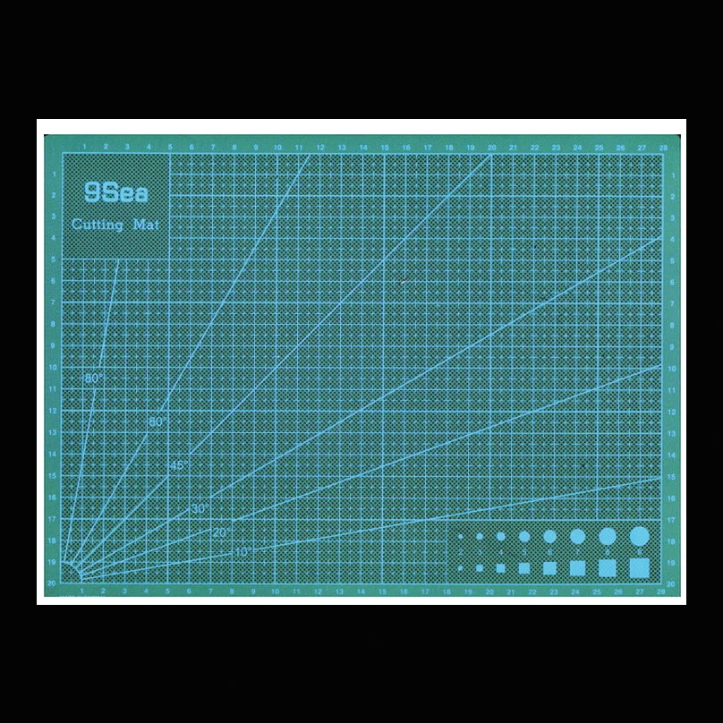 45*30 см Коврик для резки из ПВХ двухсторонняя бумагорез A3 режущий диск ткань кожа ручной работы разделочная доска квилтинга аксессуары