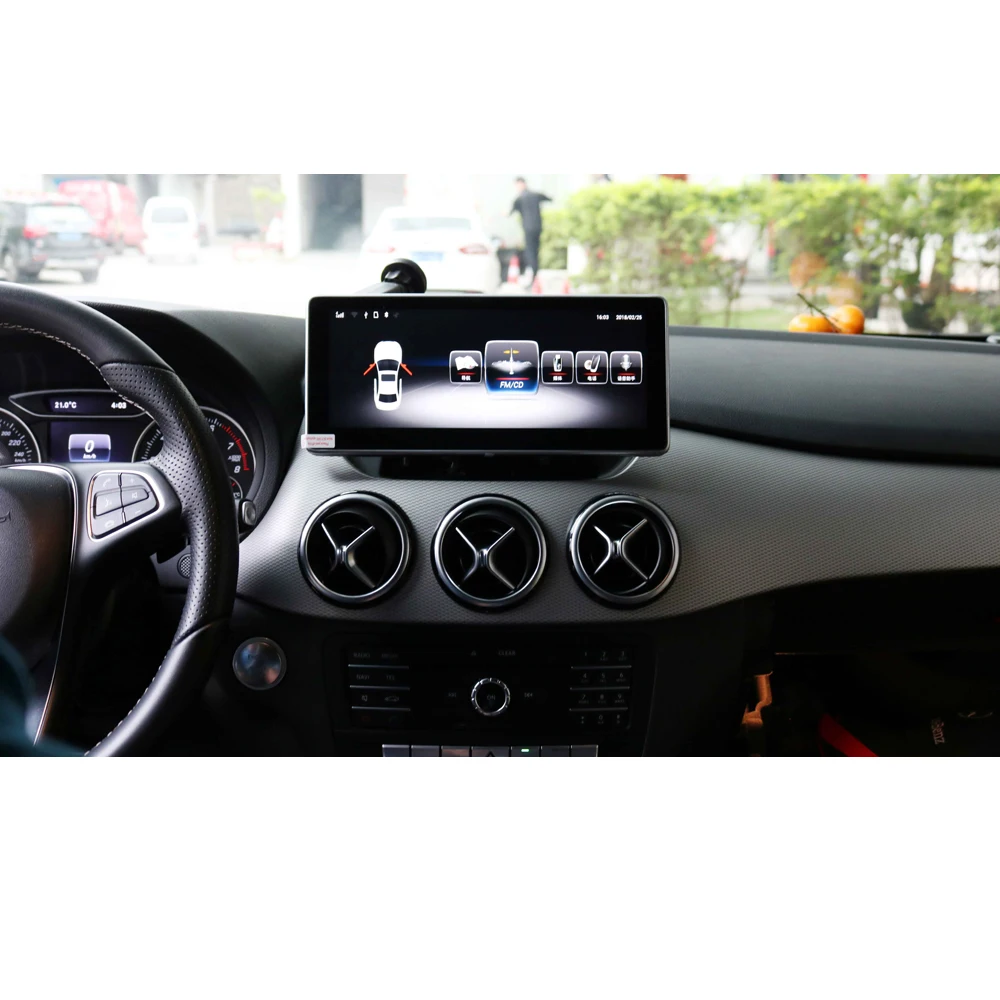 Perfect 4-Core CPU 2+32G Car Android 10.25 inch Display for Mercedes Benz B Class W246 Command System Upgrade Screen Head Up Monitor 1
