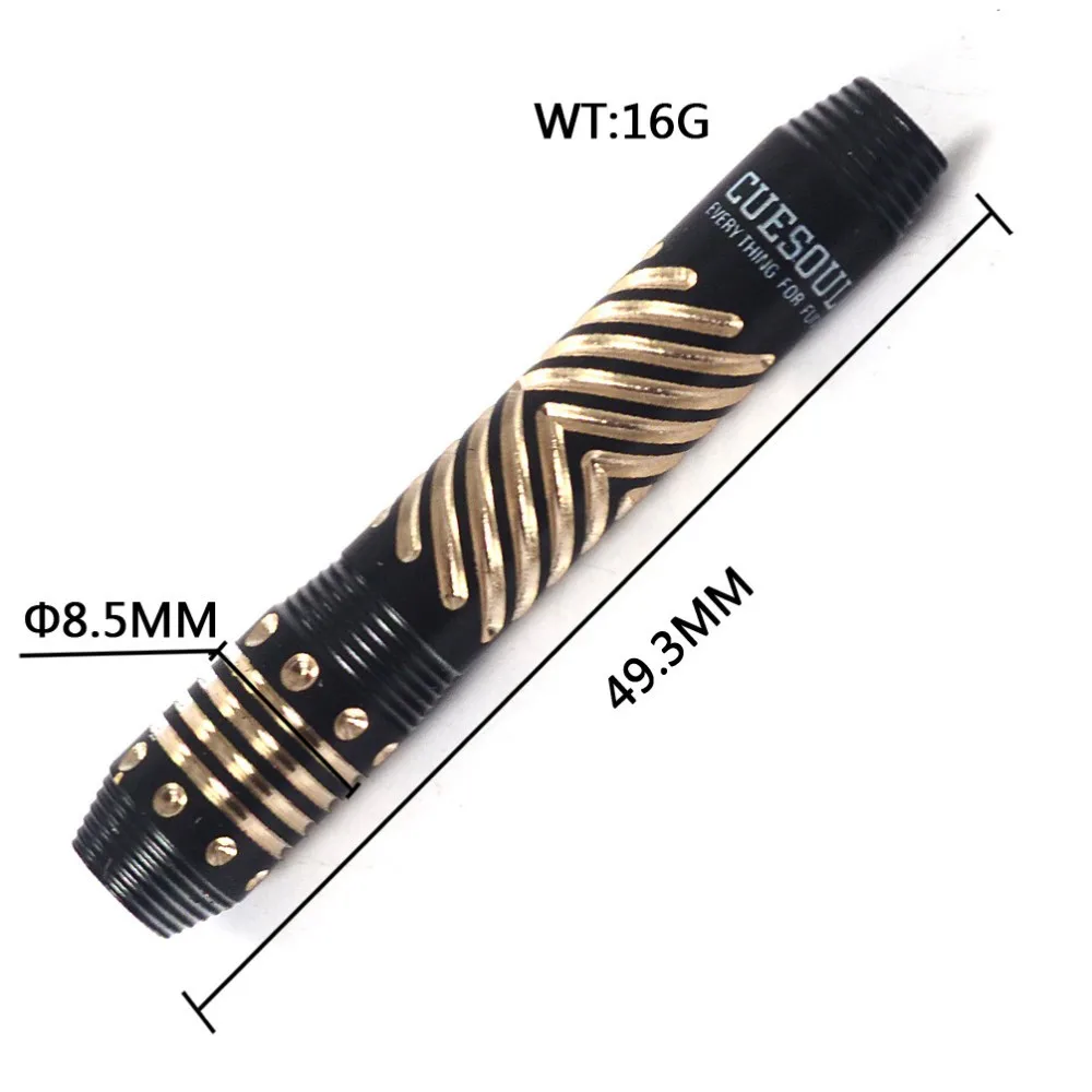 Cuesoulユニークな16グラムソフトチップダーツバレル - AliExpress
