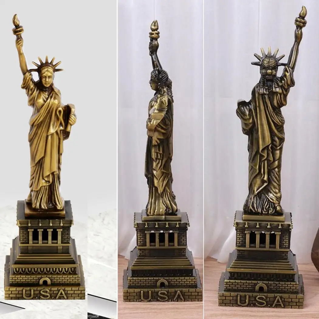 

Metal Retro Style Home Decoration Ornaments Decorative The Statue of Liberty Living Room, Bar, Office, Cafe