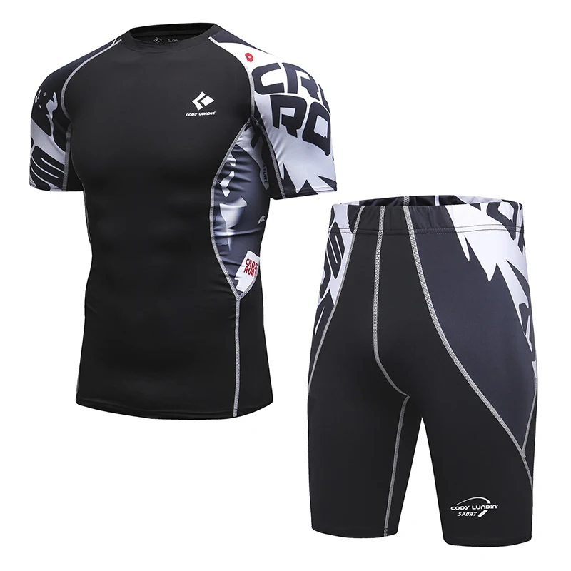 Buy Men Compression Suits Tight Thermal MMA Rashgu