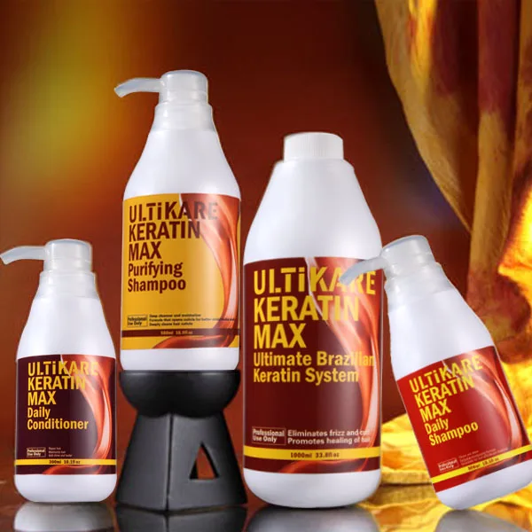 spesifikasi 5 Pcs set Purifying Shampoo + 1000 Ml Cokelat 8% S Brasil Keratin Harian Sampo dan Kondisioner + Free Hair besi Datar untuk Rambut
