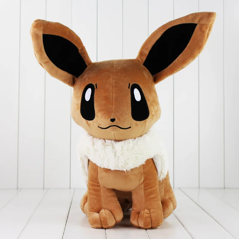1 шт 30 см горячая аниме мягкая игрушка милая Evoli Eevee плюшевая детская кукла|eevee plush