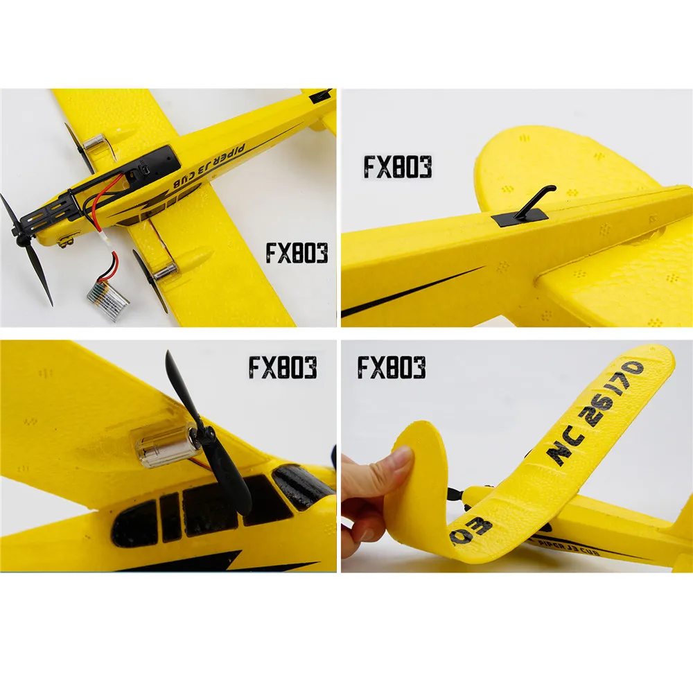 Us 31 49 49 Off 2018 Fx 803 Rc Plane Epp 2ch Flying Model Gliderttoy Planes Remote Control Airplane Outdoor Toys For Kid Boy Birthday Gift In Rc - 