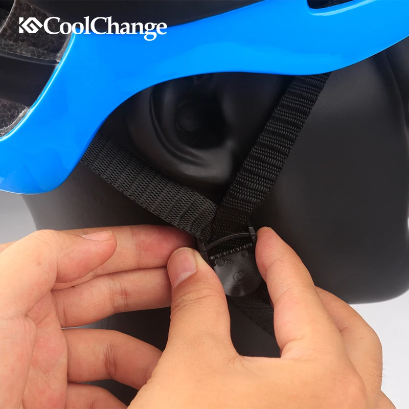 Сверхлегкий велосипедный шлем CoolChange ЭПС интегрированный 16 вентиляционных