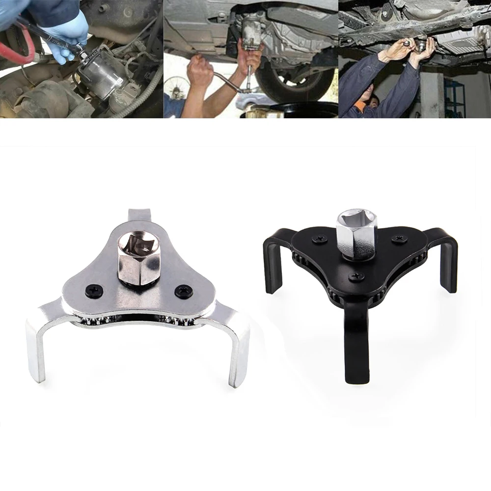 

Auto Oil Filter Wrench Car Repair Tools Adjustable Two Way Oil Filter Wrench 3 Jaw Remover Tool For Cars Trucks