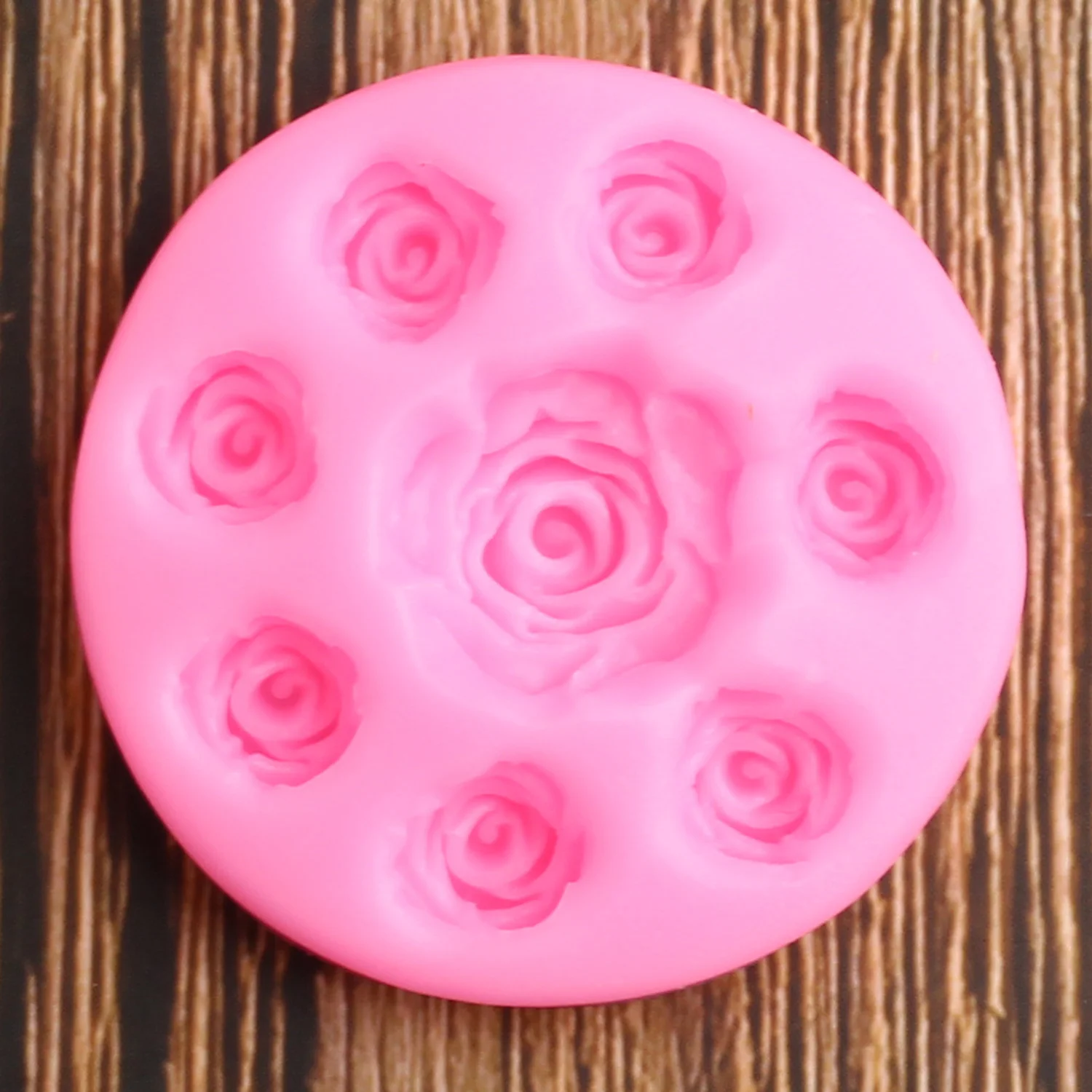 3D цветок розы помадка силиконовая форма кекс Топпер детский день рождения украшения торта инструменты печенья выпечки шоколадная форма