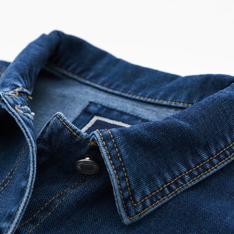 SEMIR Female Denim Jacket 2018 Autumn New Wide Loose Denim Clothing Thin Irregular Hem Shirt Women Fashion Jackets Woman clothes