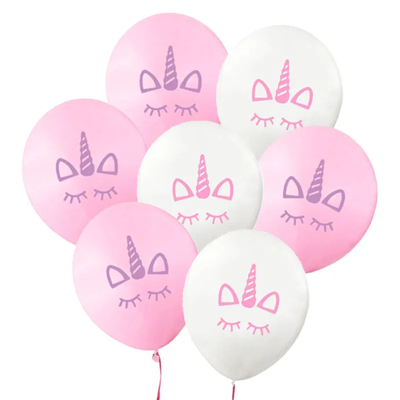 

10pc/lot Unicornio Latex Balloons Unicorn Party Birthday Party Supplies Baby Shower In Party DIY Decorations Weddiing Party. J