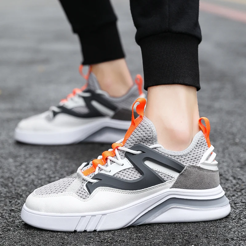 

BIGFIRSE Light Breathable Luxury Casual Shoes for Men Trend High Quality Men Fashion Sneakers Comfortable Outdoor Flats Shoes 39