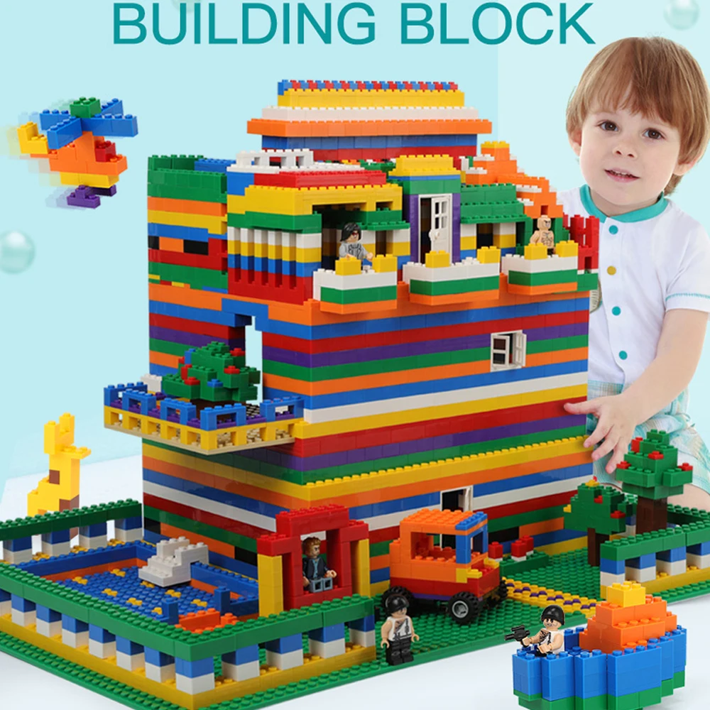 325/625/926PCS Bricks DIY Building Blocks Set Kids Educational Toys