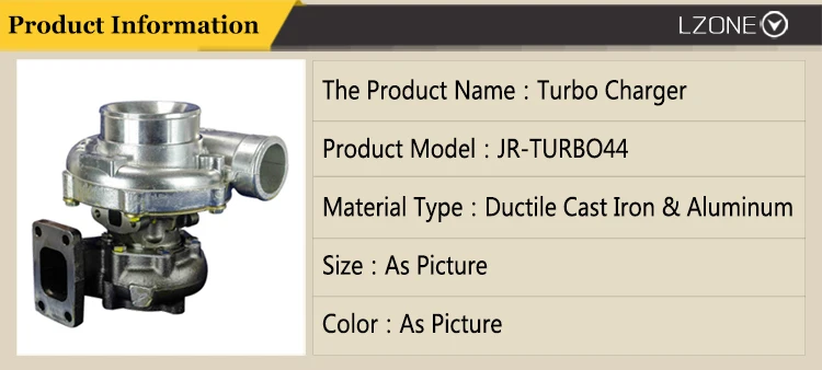 LZONE-GT35 Турбокомпрессор A/R:. 70 холодный,. 63 горячий, t3 фланцевый Турбокомпрессор мощность лошадиных сил: 300-500hp JR-TURBO44
