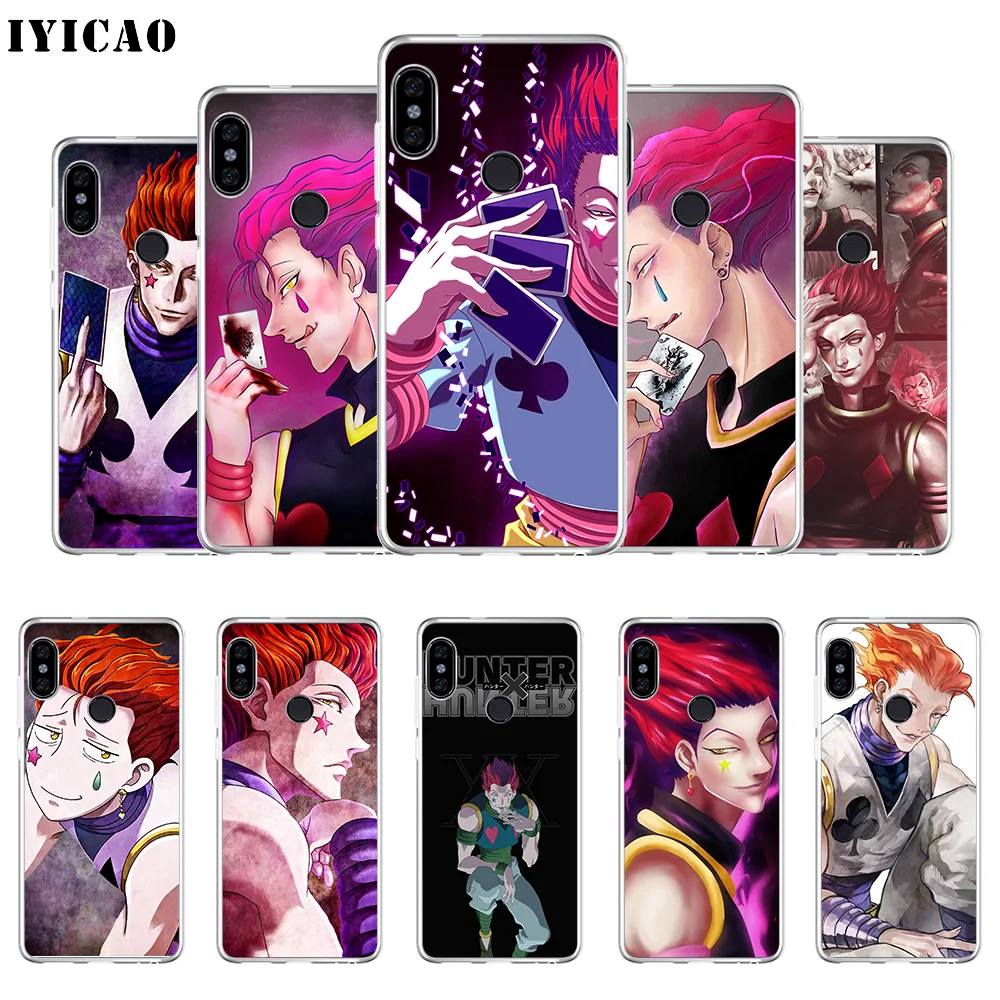 Мягкий силиконовый чехол IYICAO Hisoka hunter x для телефонов Xiaomi Redmi 4A 5A 6A Note 7 6 5 Pro Plus 4X Prime