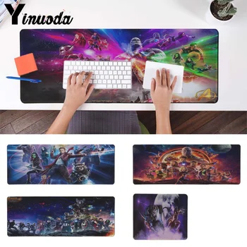 

Yinuoda Super hero gamer play mats Mousepad Large Mousepad Grande Gaming Mouse Mice for lol