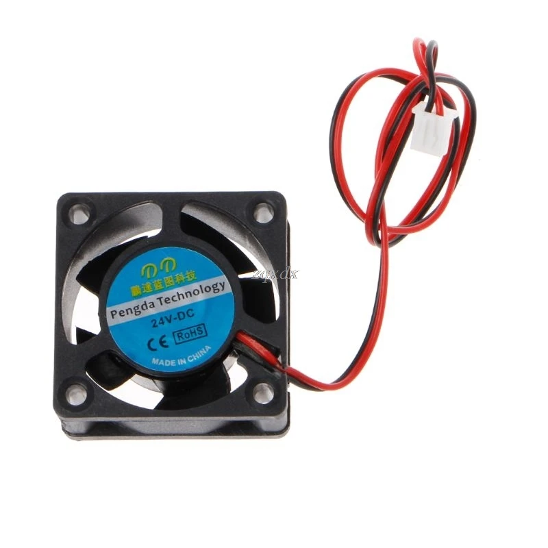 

Cooling Fan 40x40x20mm DC 24V 2-Pin Cooler Cooling Fan Brushless Mini Cooling Fan 4020 Drop Ship