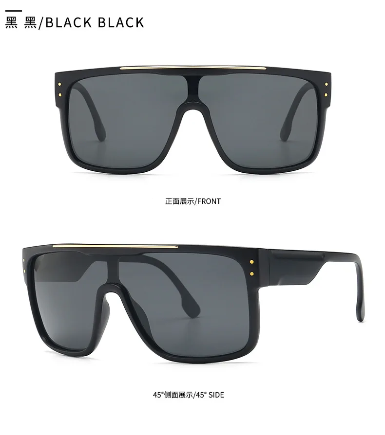 Mincl/ модные современные крутые защитные очки в стиле панк, женские солнцезащитные очки в стиле панк, фирменный дизайн, солнцезащитные очки с коробкой FML - Цвет линз: black