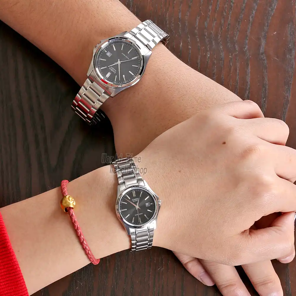 casio watch set for couple