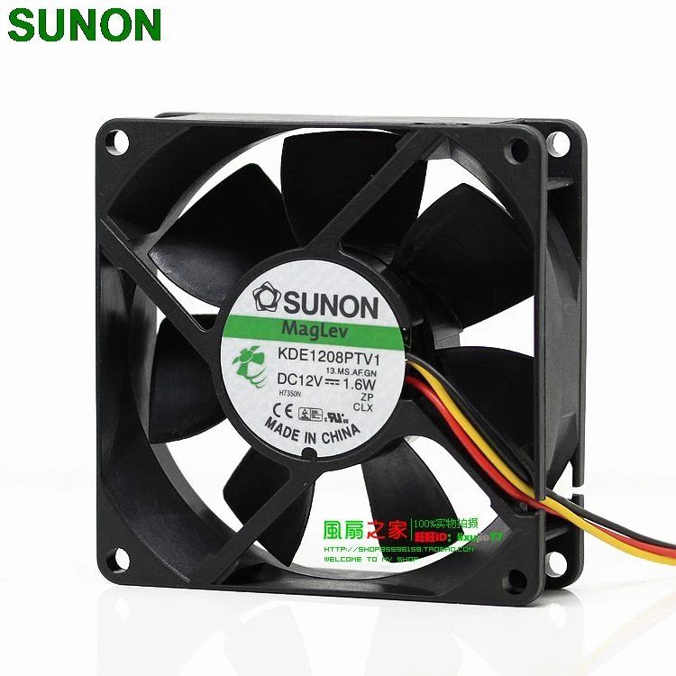 Вентилятор для Sunon KD1208PTV1 8 см 80*80*25 мм 8025 12 В 1 6 Вт|chassis fan|fan 12v12v fan |