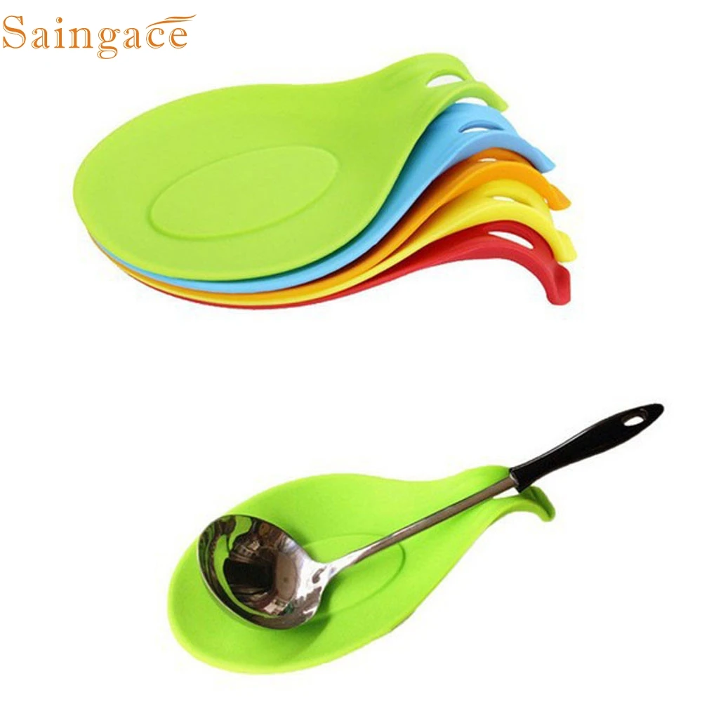 

My House Flexible Silicone Heat Resistant Spoon Fork Mat,jul 1