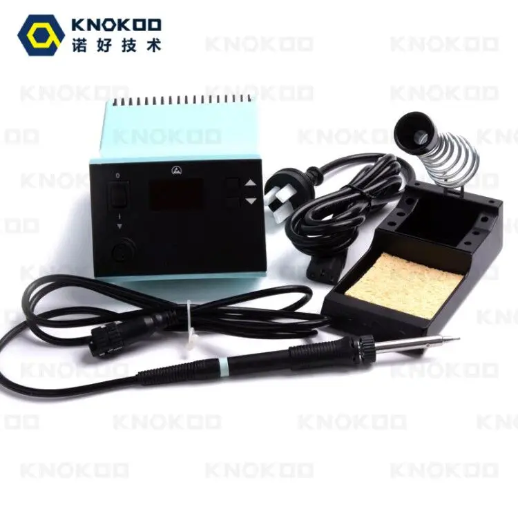 KNOKOO WSD81 не содержащая свинец паяльная станция WSD-81 с WSP80 ручка и LT серии наконечник