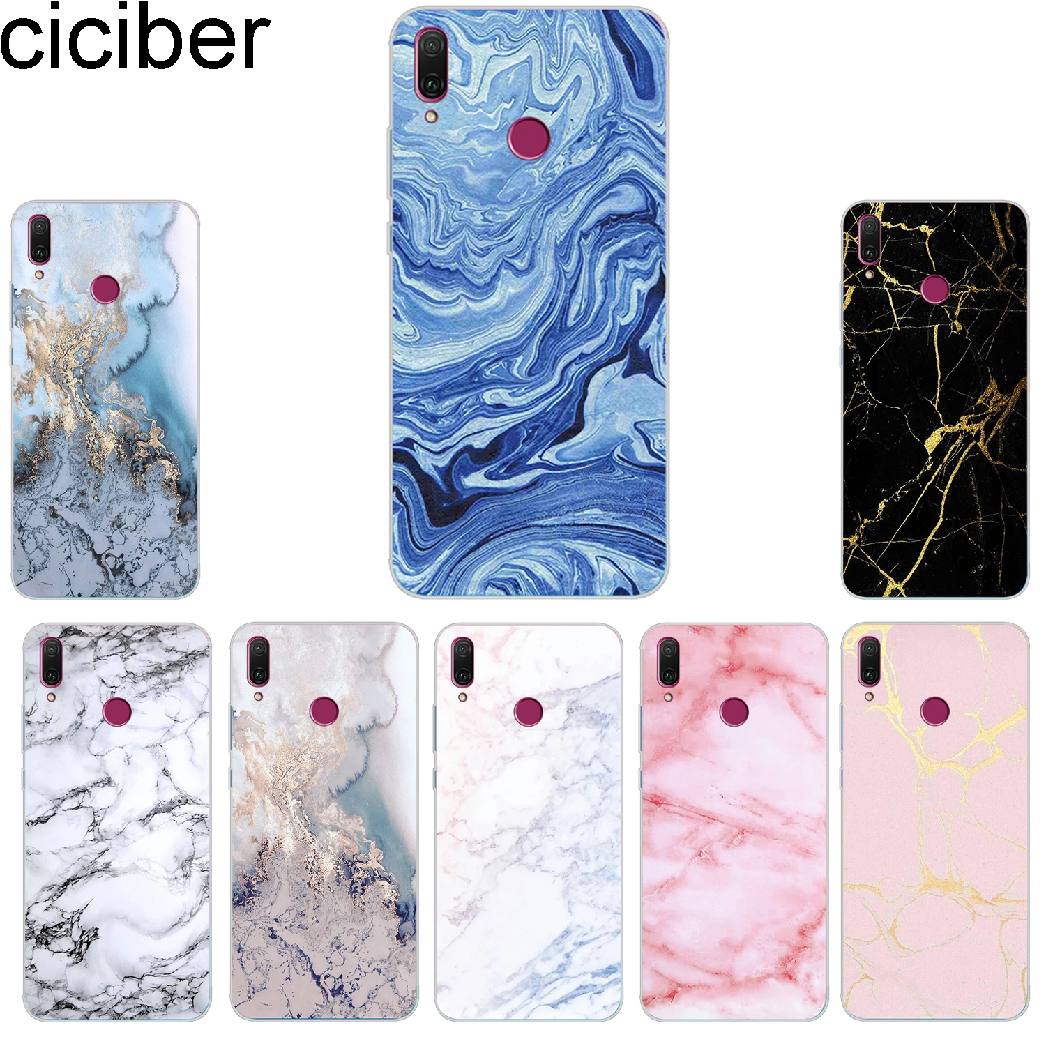Ciciber чехол для телефона Huawei Honor 10 9 8 lite 7A 8C 8X Note V10 Play Y9 Y7 Y6 Y5 Y3 Pro Prime 2017 2018 2019 мягкий Funda
