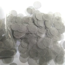 1 комплект/500 Ps кальян водопровод Нержавеющая сталь табака курительная трубка в виде помады металлические фильтры дымовые трубы Марли кальян наргиле Экран