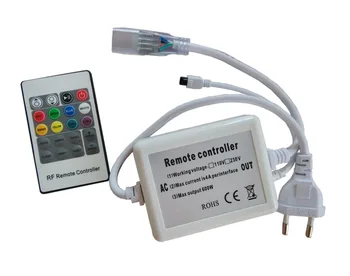 

LED Strip control AC110V AC230V 20Keys 220V RGB led controller High Voltage remote Controller