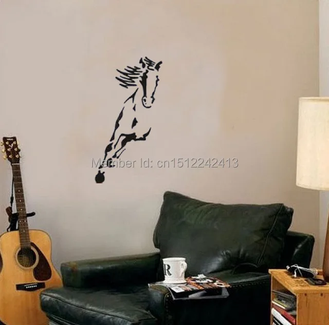 australia wild horse animals wall decals vinyl stickers home decor