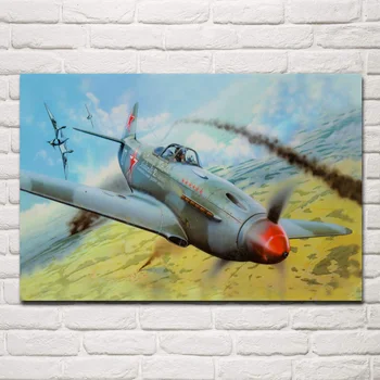 

Military artwork Aircraft battle fantasy KD888 Living room home wall art decor wood frame fabric posters prints