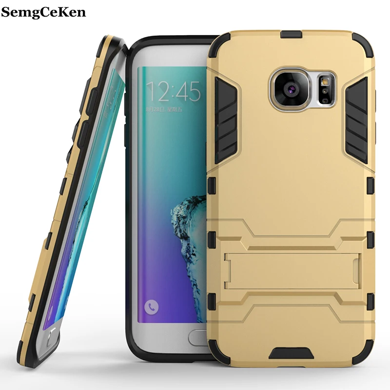 Роскошный оригинальный защитный чехол SemgCeKen для samsung galaxy S6 S8 plus S7 edge резиновый