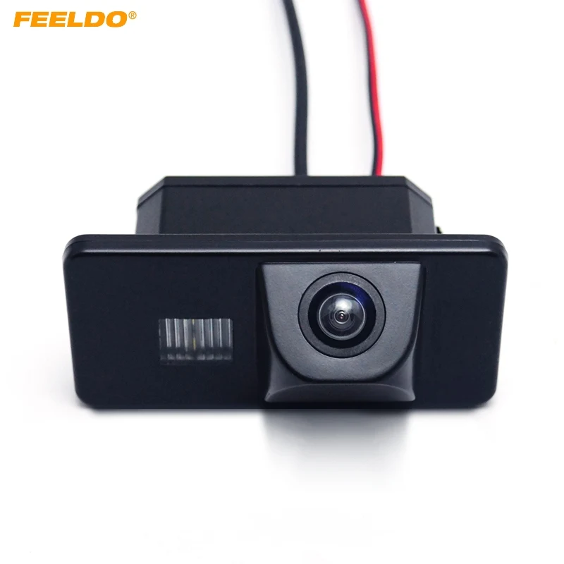 

FEELDO 1Set Special Car Combined Backup Rear View Camera For BMW 5-series(E60/E61/E63/E64)/X5(E70)/X6(E71/E72)/1-series(E81/E87)