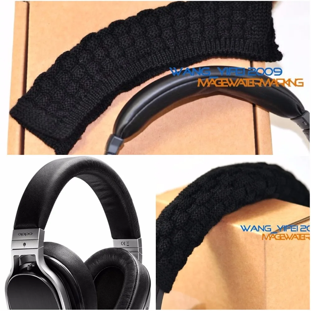 Extra Fine Pura Lana Cuscino Fascia Per Oppo Pm-1 Pm-2 Pm-3 Hifi Cuffie Over Ear Pad Copertura Della Fascia Per La Testa