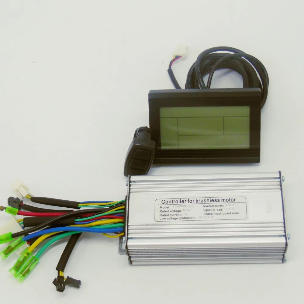 

36V 500W 23Amax Brushless DC Motor Controller Ebike Controller +KT-LCD3 Display One Set
