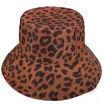 Новинка Летняя мужская женская камуфляжная леопардовая хип-хоп шляпа-ведро Горячая широкополая шляпа шапки для рыбака Mar23