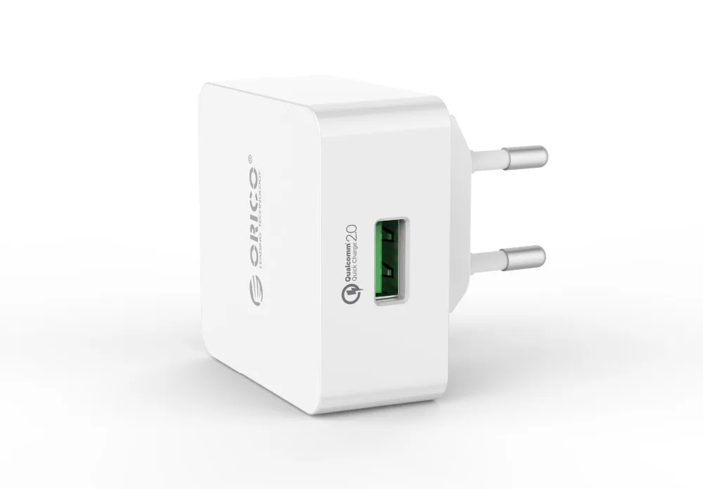 ORICO 1 порт для быстрой зарядки QC 2,0 настольное USB настенное зарядное устройство для iPhone 6S 7 iPad samsung Xiaomi htc LG и многое другое