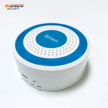 433 МГц Беспроводная Стробоскопическая сирена звуковая сирена 100 дБ Звуковая сигнализация автономная сирена для беспроводной интеллектуальной системы охранной сигнализации