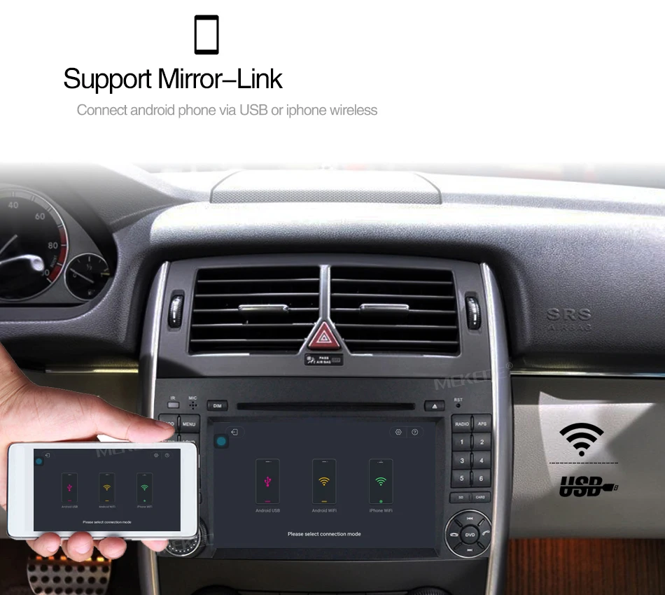 Best MEKEDE Android 7.1 2G RAM Special Car DVD Stereo Navigation for Peugeot 408 & 308 with GPS RDS 4G SWC Rearview Free 8GB Map card 31