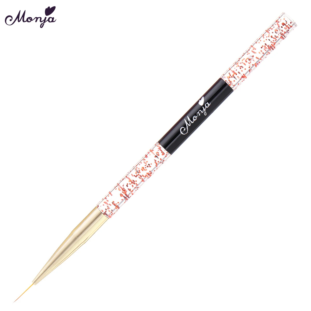 Кисти для рисования ногтей, Кристальный акриловый тонкий лайнер для рисования карандаш для маникюра, инструменты, УФ гелевая ручка - Цвет: 11mm