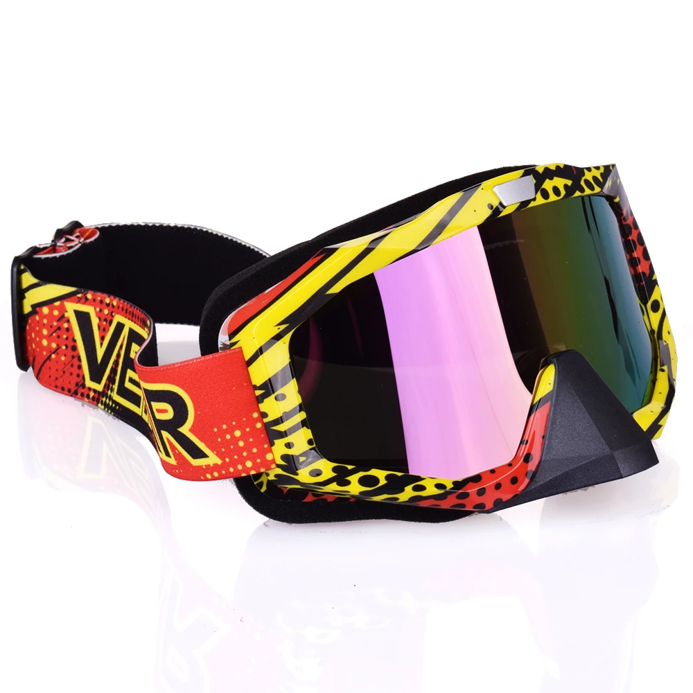 

MJ81 Motocross Goggles Cross Country Skis Snowboard ATV Mask Oculos Gafas Motocross Motorcycle Helmet MX Goggles Spectacles