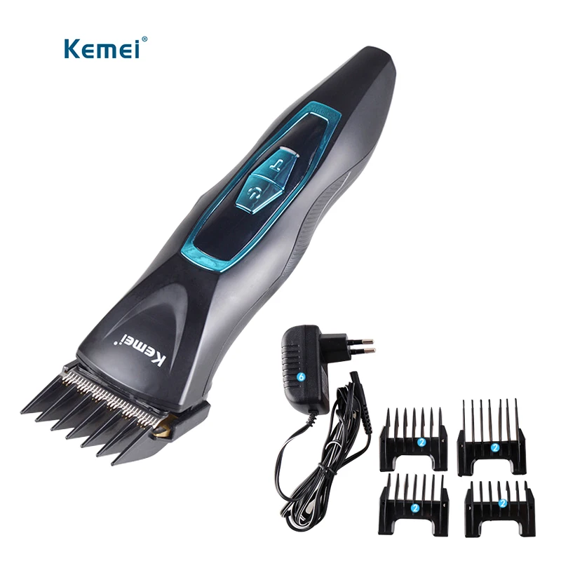 110-240 В Kemei электрическая волос триммер для стрижки аккумуляторная безопасности бритвы для мужчин детская Парикмахерская машины