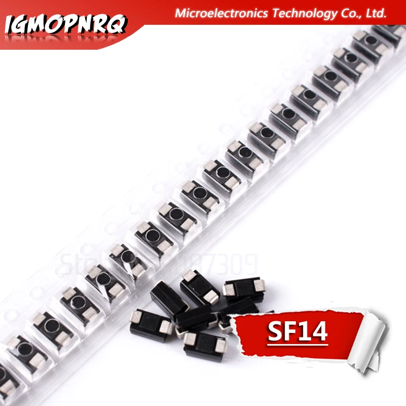 

100pcs Rectifier Diode SF14 1A 200V SMA ES1D