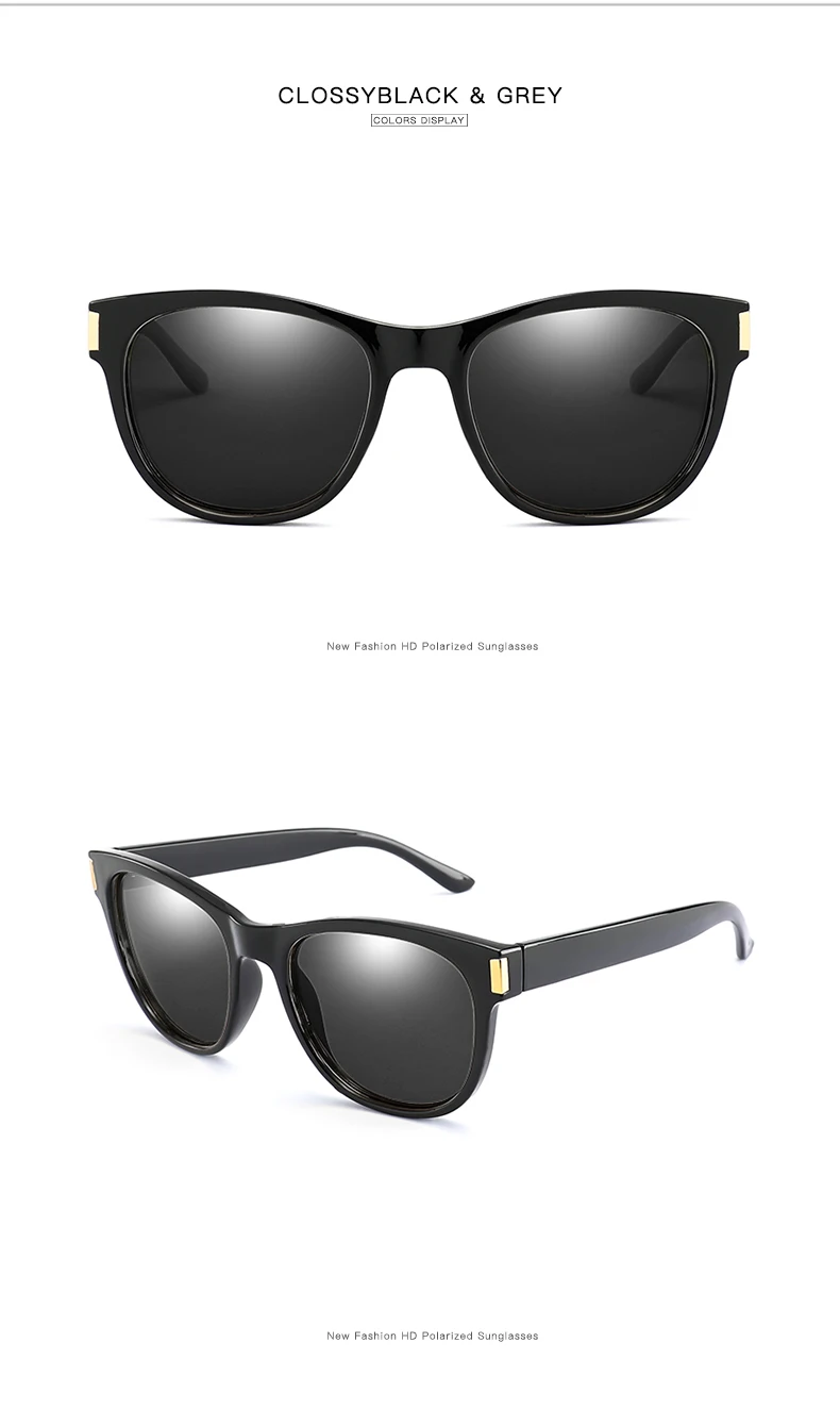 Cat Eye Polarized Sunglasses Women Luxury Brand Design Sun Glasses Men Black Frame Driving Goggles Gafas De Sol UV400 Cat Eye Polarized Sunglasses Women Luxury Brand Design Sun Glasses Men Black Frame Driving Goggles Gafas De Sol UV400