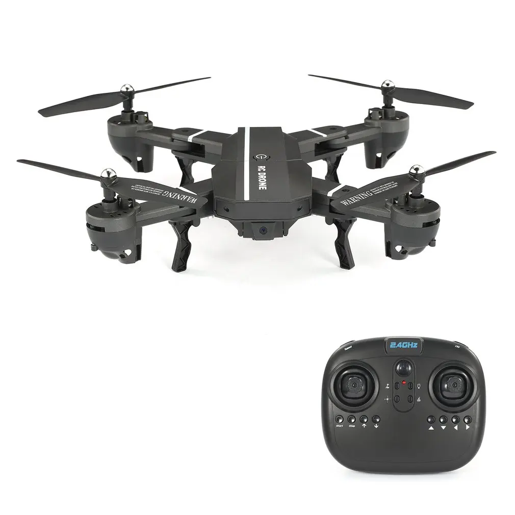 

Foldable Drone Selfie Quadcopter 4CH 0.3MP/720P HD Wifi FPV Camera Live Video Altitude Hold Headless Mode 360' Flip Quadrocopter