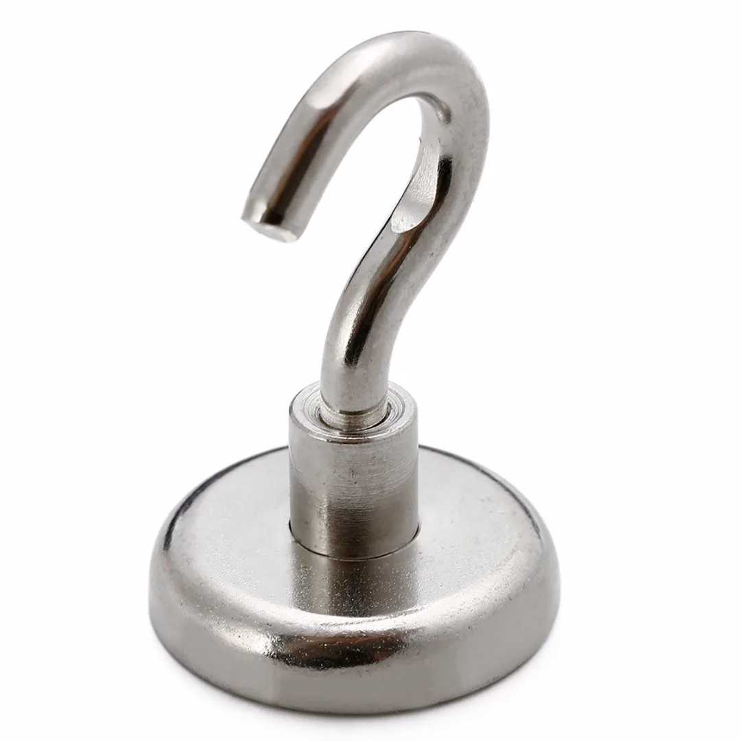 1pc New 32mm Diameter Strong Hook Powerful Neodymium