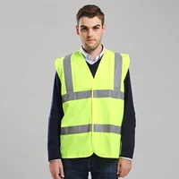 High Visibility Reflective Workwear Vest for Men