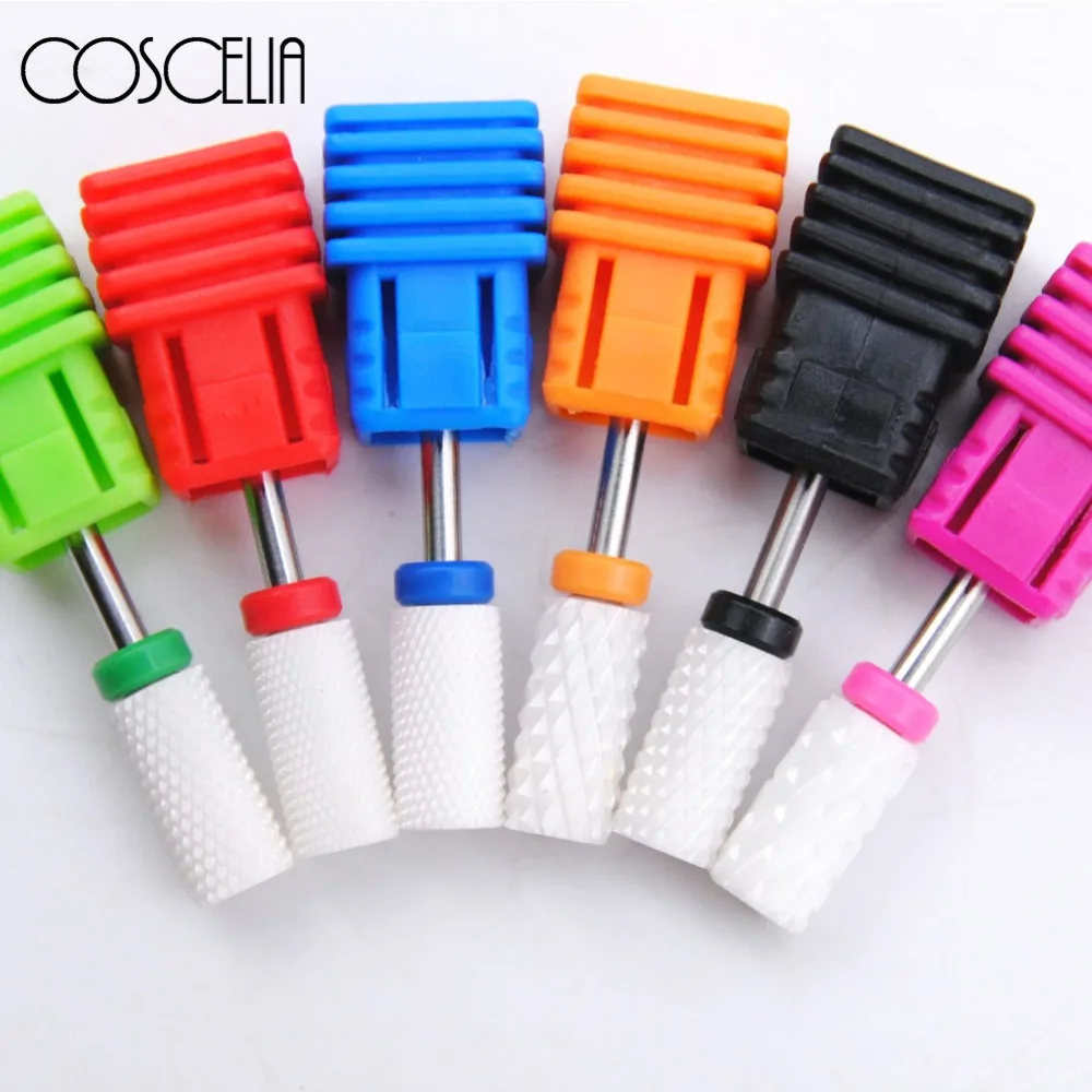 1Pc Ceramic Nail Drill Bit Milling Cutter for Manicure