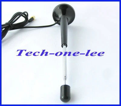 1pc SMA male connector telescopic Digital Freeview 16dbi 17dbi gains DVB T TV HDTV Antenna Aerial 5