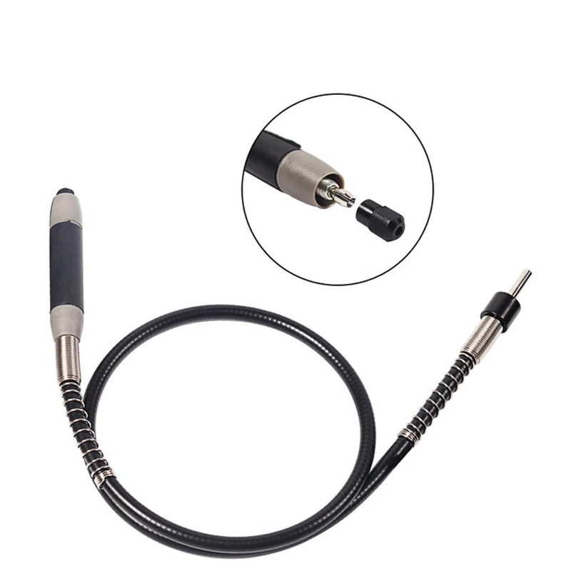  Dremel Flexible Shaft Rotary Grinder Tool Fits for 400W Dremel Rotary Tools 110cm with 6 Chuck for 