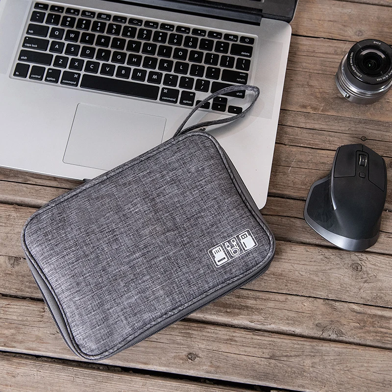 

Travel Portable Wire Bag Cable Pouch USB Electronics Charger Organizer Waterproof Digital Gadget Kit Cosmetic Case Accessories